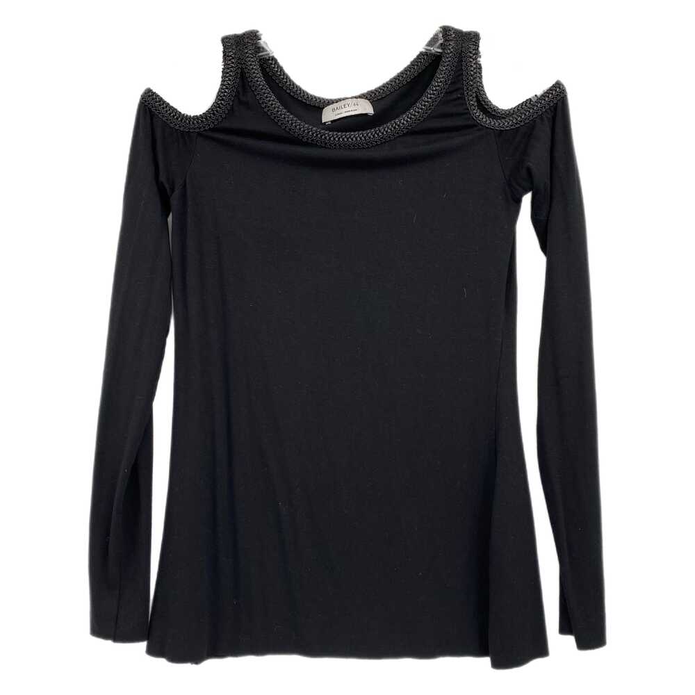 Bailey 44 Black Cold Shoulder Long Sleeve Top | Women’s XS